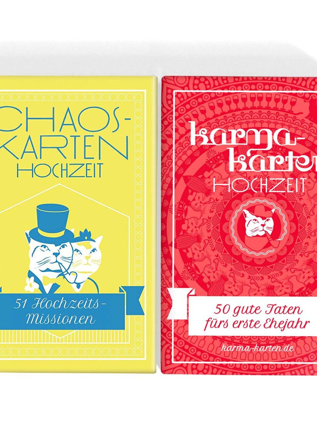 Hochzeitsspiel - Kombipack 2 - Hochzeitsspiel + Karmakarten - Das Original