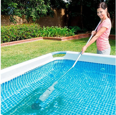 Intex Underwater Handheld Vacuum Cleaner Battery Operated Pool Vacuum Cleaner Grey Single, Single