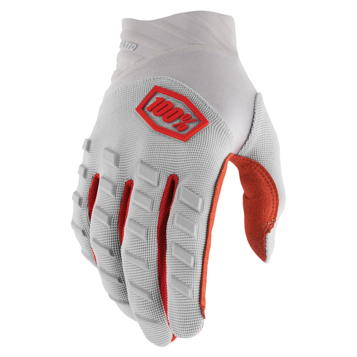 100% Men's Handschuhe Airmatic XL Silver, XL Silver