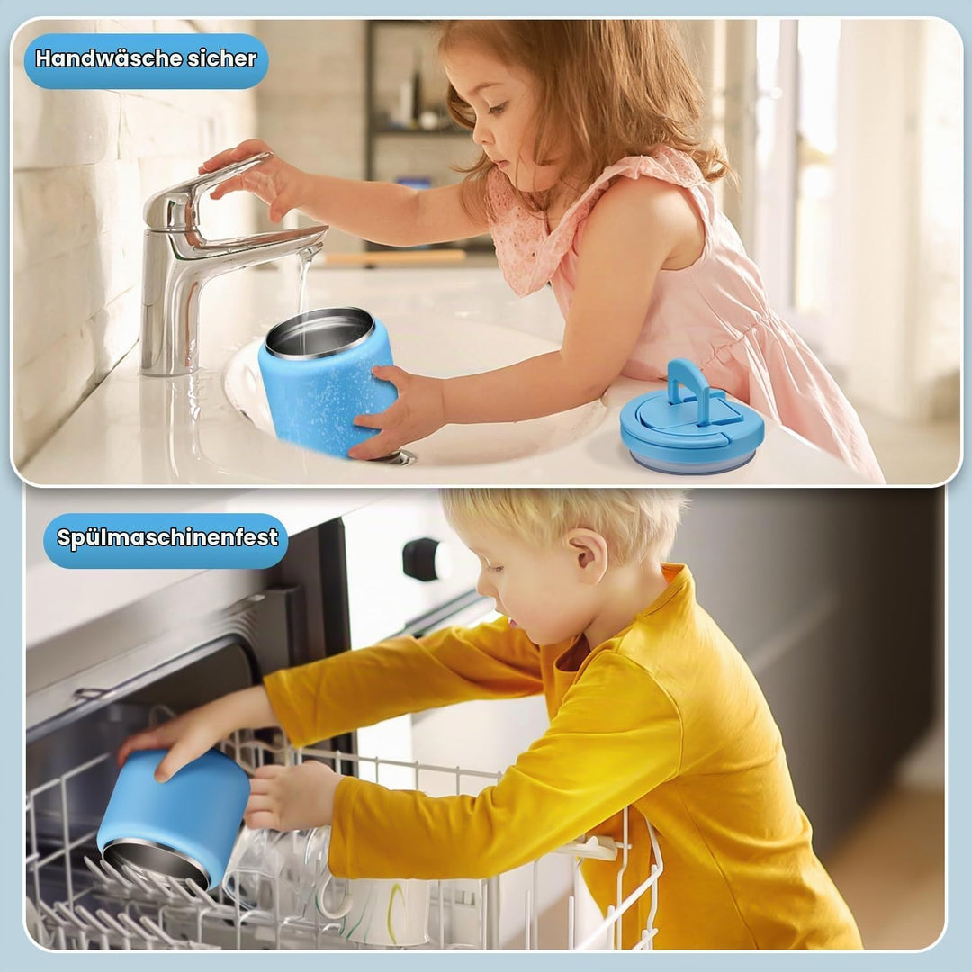 Itslife Thermobehälter für Essen 760ml, Edelstahl Warmhaltebehälter Essen mit Löffel, Thermo Lunchbo