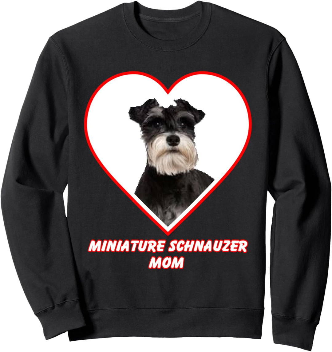 Miniature Schnauzer Dog Mom Sweatshirt