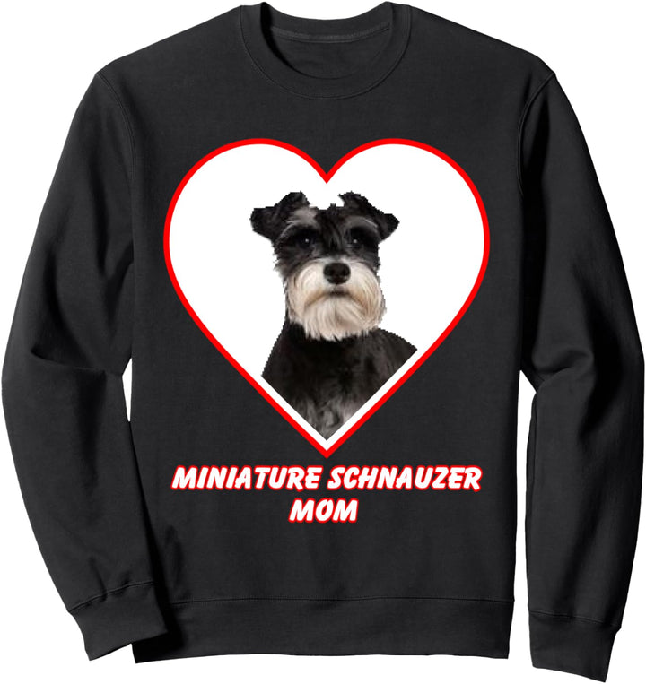 Miniature Schnauzer Dog Mom Sweatshirt