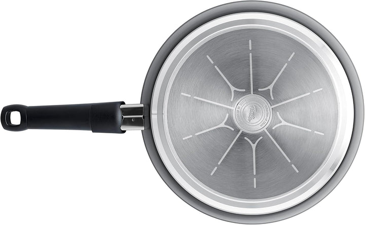 Fissler Ceratal Comfort Orbit Black/Aluminium-Pfanne, Keramik-beschichtet (Ø 28 cm) Ceramic Bratpfan