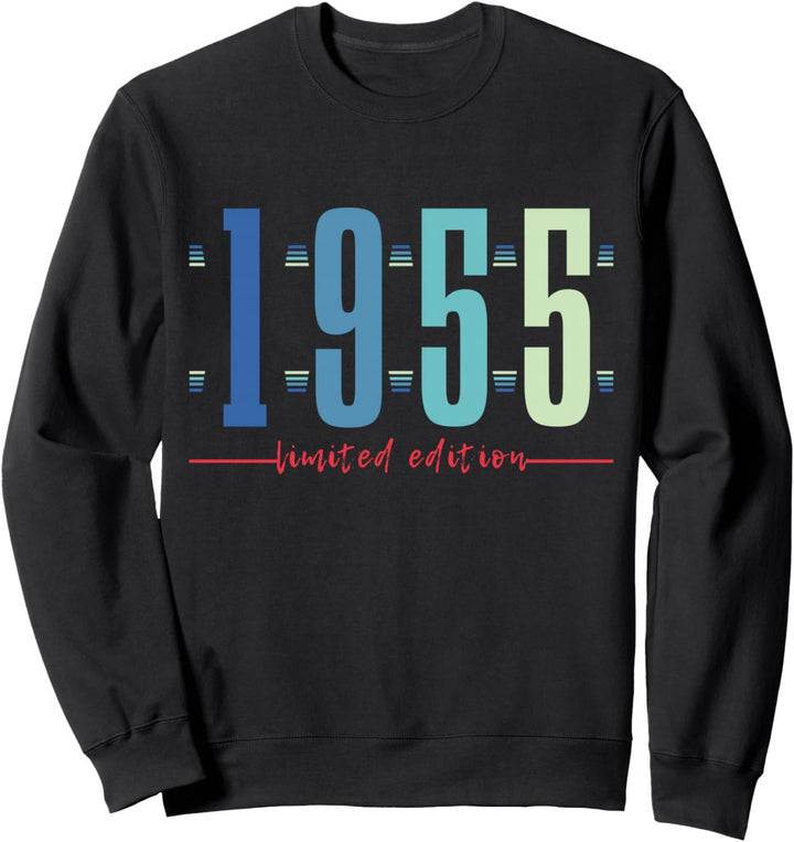 69. Geburtstag Mann Frau 69 Jahre 1955 Deko Lustig Geschen Sweatshirt