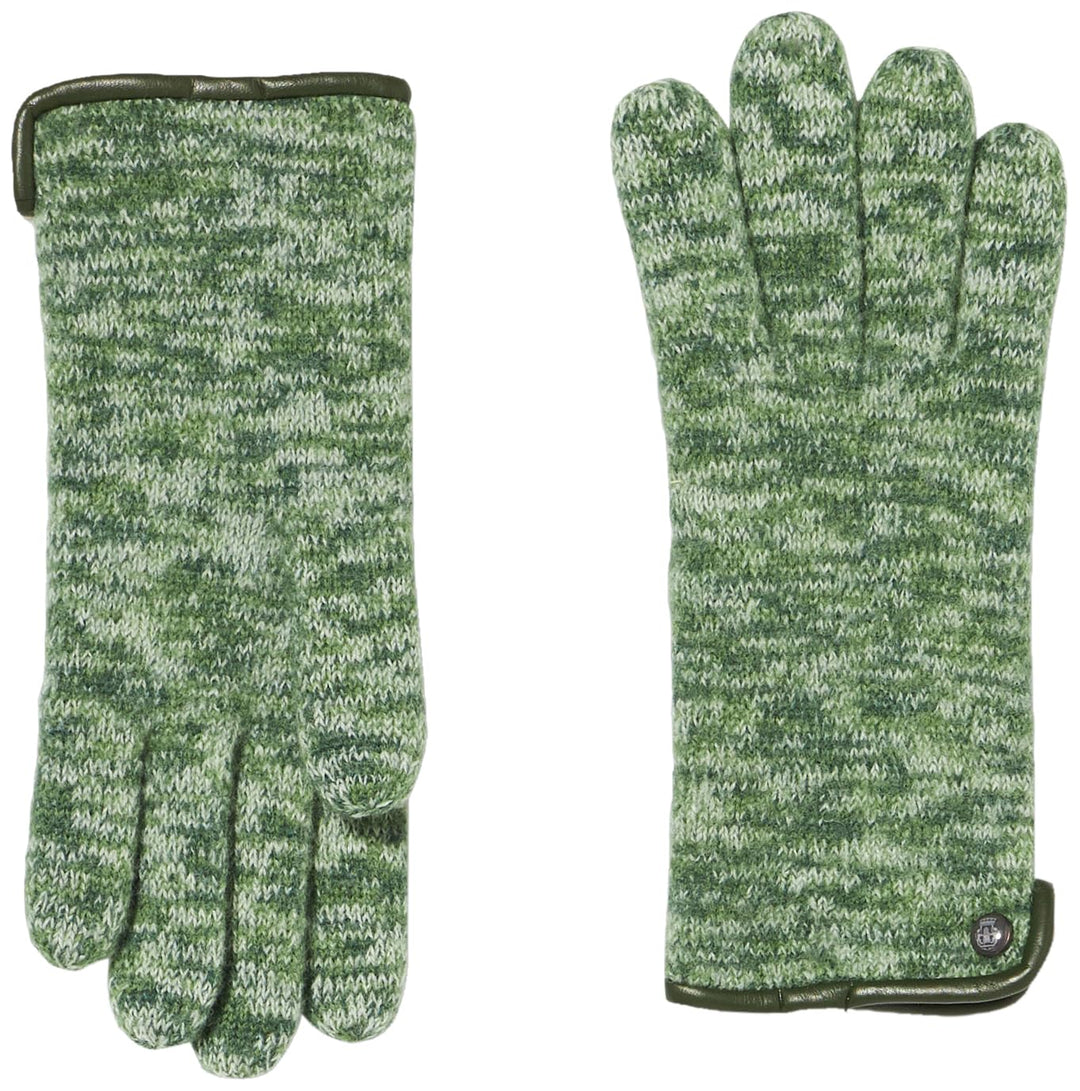 Roeckl Damen Handschuhe Original Walkhandschuh, Einfarbig 7.5 Multi Green, 7.5 Multi Green