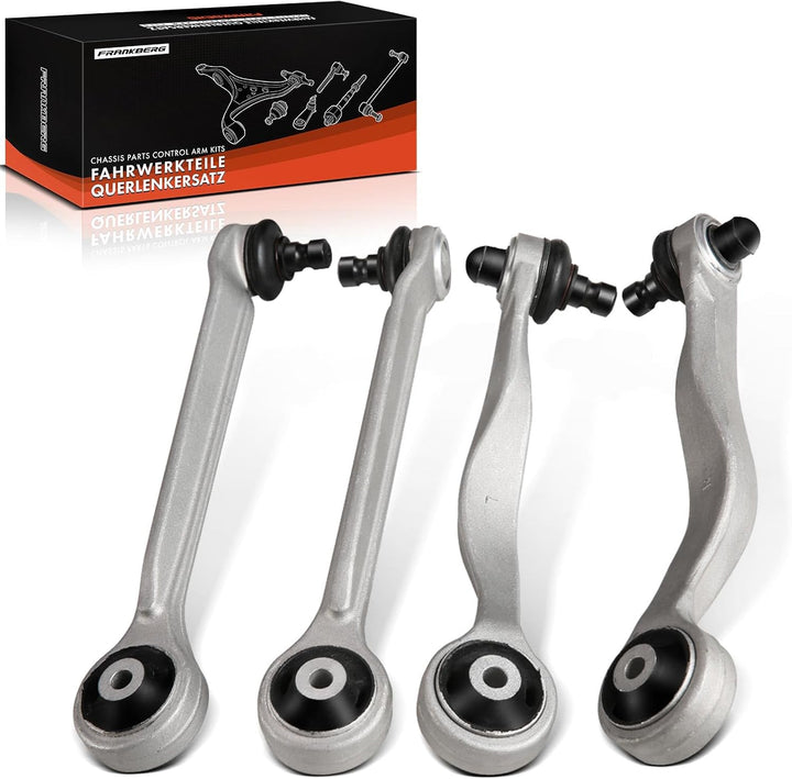 Frankberg 4x Querlenker Vorderachse Hinterachse Kompatibel mit Superb I 3U4 1.8L-2.8L 2001-2008 P.a.