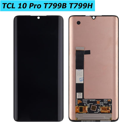 Vvsialeek Ersatz AMOLED Display Kompatibel Für TCL 10 Pro T799B, T799H LCD Touch Screen with Tools