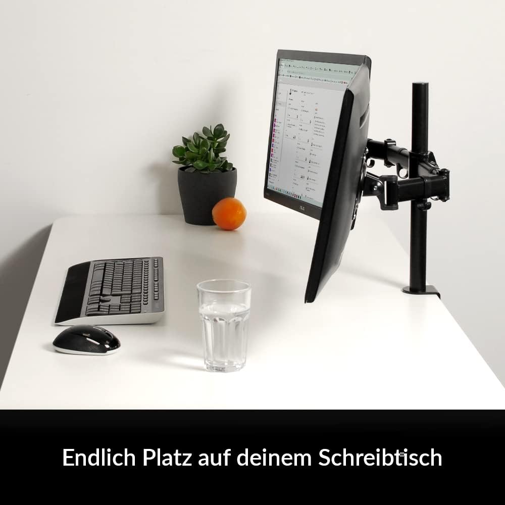 ARCTIC Z2 Basic - Monitor Halterung für 2 Monitore, Flexibler Monitor Arm, bis zu 28″/25″ Ultrawide,