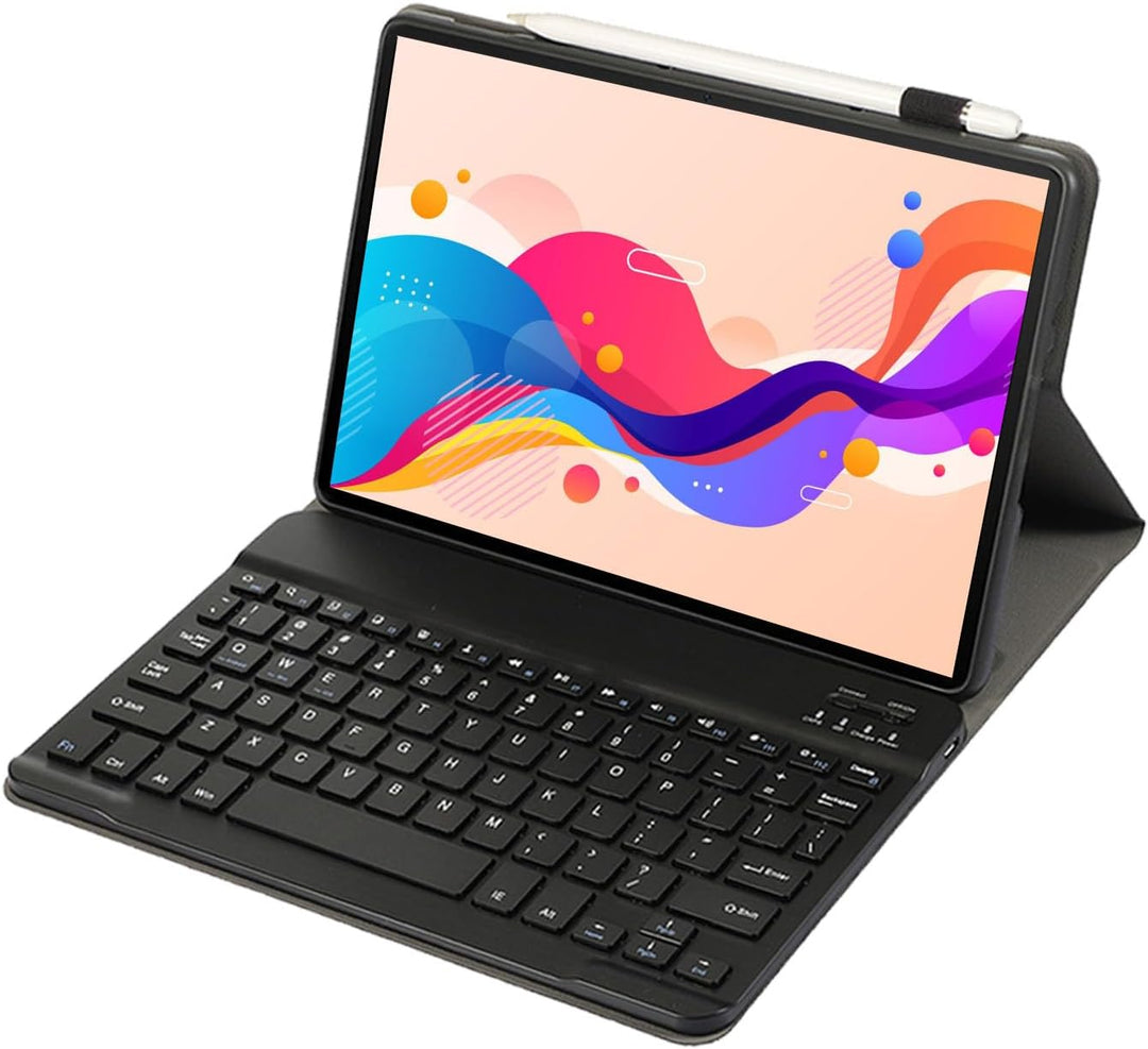 Tastatur hülle für Lenovo Tab M10 3rd Gen 10.1" Hülle mit Tastatur magnetische Cover abnehmbare QWER