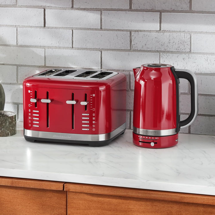 KitchenAid Wasserkocher mit Temperatureinstellung von 50 bis 100°C | Teekocher mit Temperaturanzeige