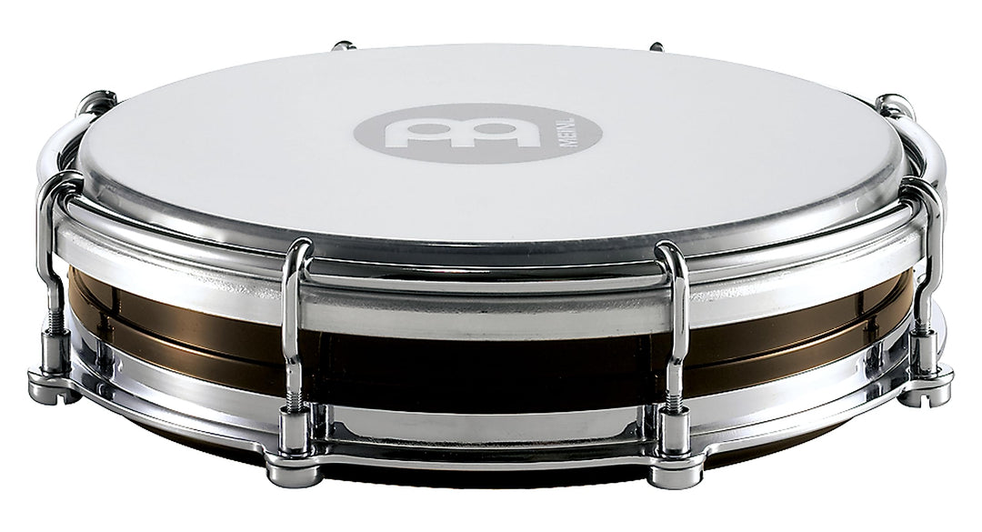 Meinl Percussion TBR06ABS-BK Floatune Tamborim (ABS-Plastik), 15,24 cm (6 Zoll) Durchmesser, schwarz