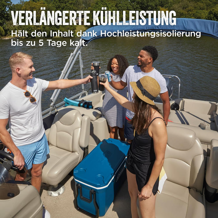 Coleman Xtreme Kühlbox, grosse Thermobox mit Fassungsvermögen, hochwertige PU-Vollschaumkernisolieru