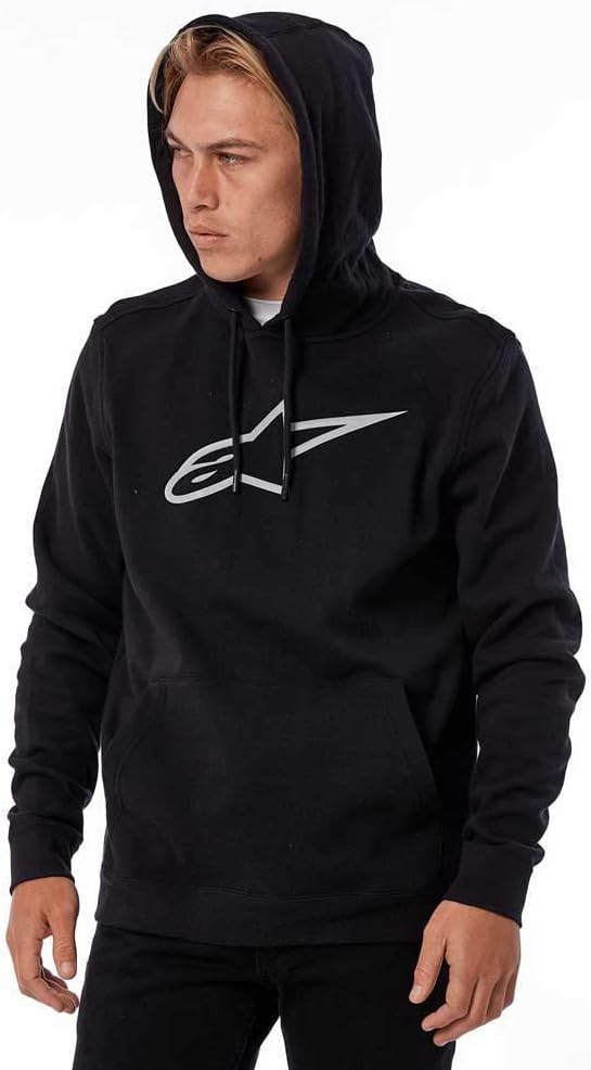 Alpinestars Ageless V2 Hoodie, Black/Grey, S