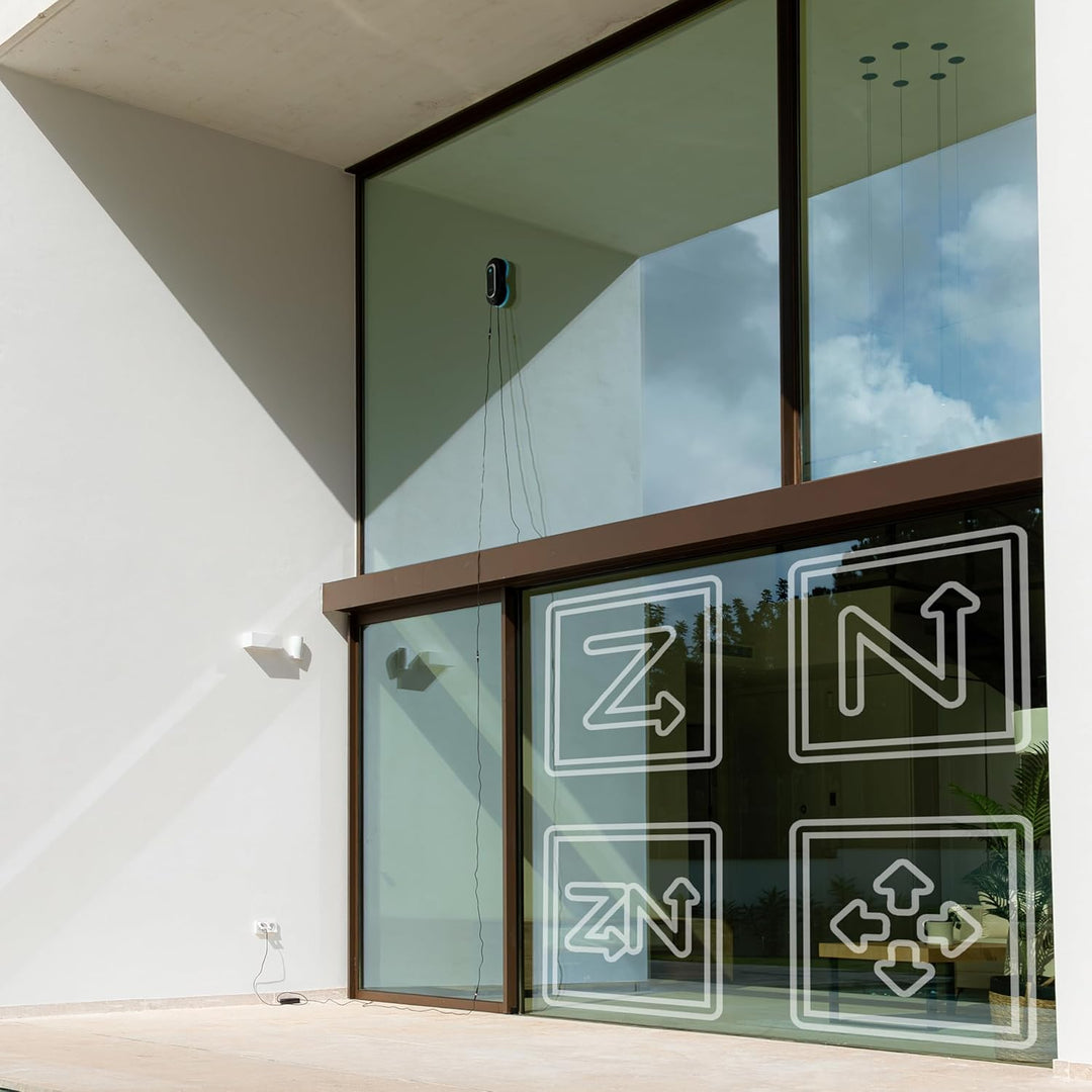 Cecotec Robot Fensterreiniger Conga Windroid 1090 Double Spray Connected 3in1; Sprüht, reinigt und t