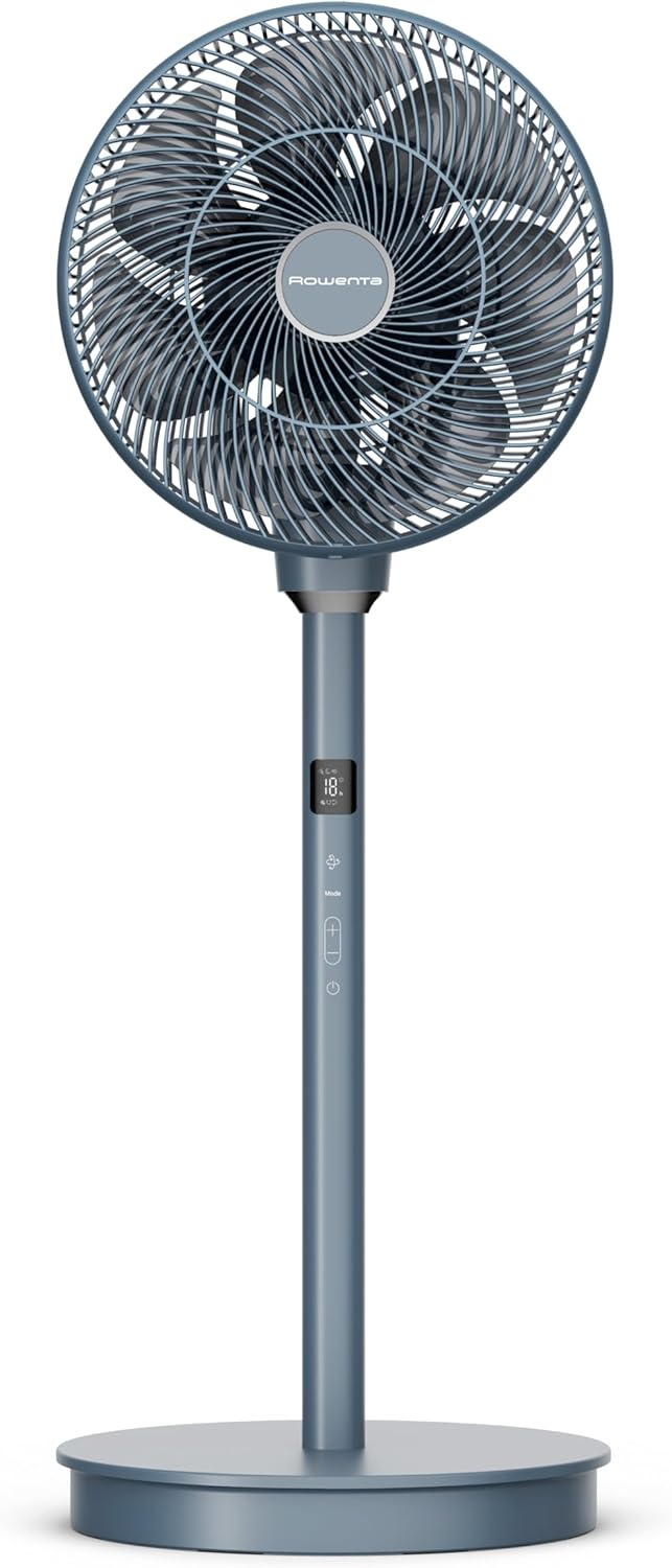 Rowenta Turbo Swift Silence Standventilator, multidirektionale Schwenkfunktion, bis zu 50% Energieei
