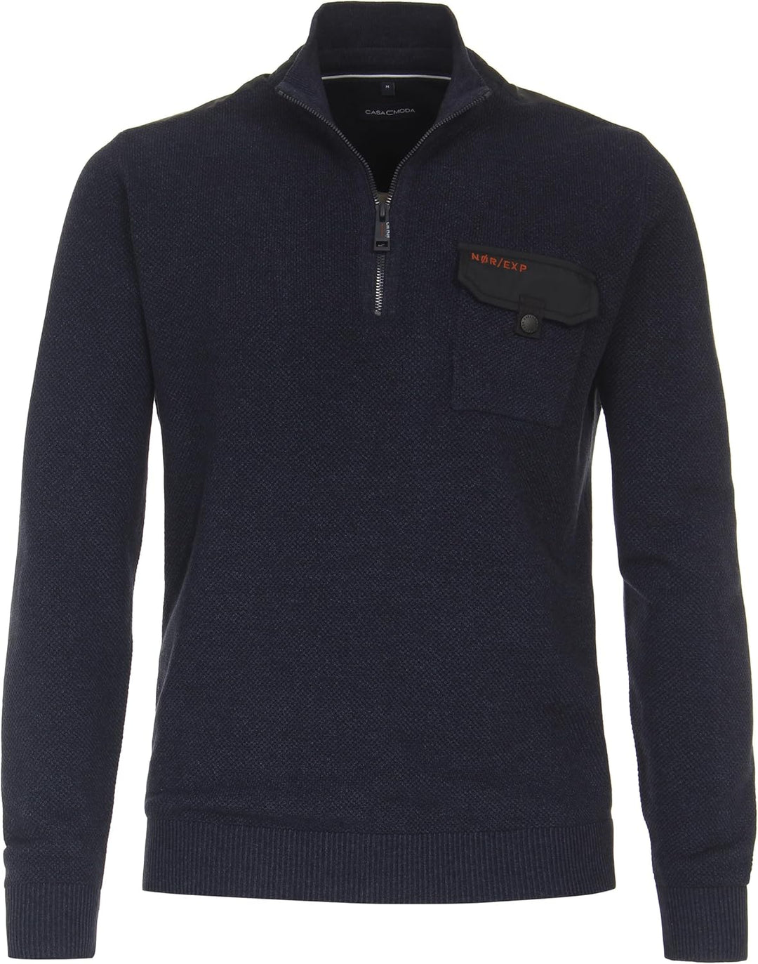 CASAMODA Troyer Uni Basic Knitwear Standard XXL Dunkelblau, Standard XXL Dunkelblau