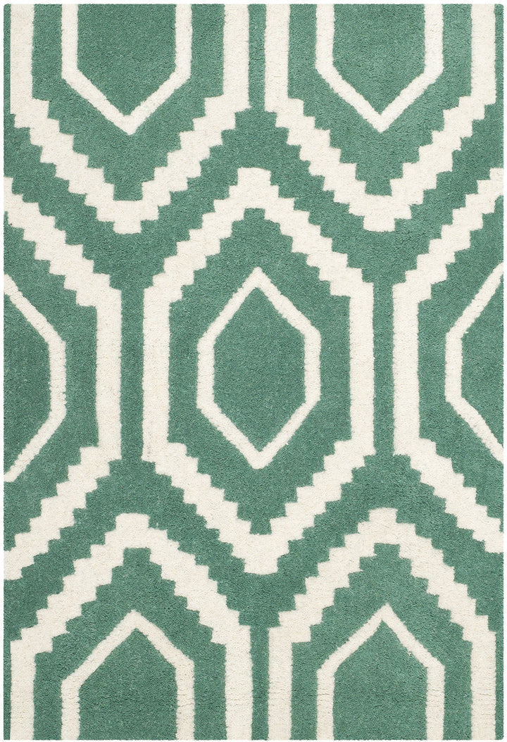 SAFAVIEH Zeitgenössische Teppich für Wohnzimmer, Esszimmer, Schlafzimmer - Chatham Collection, Kurze