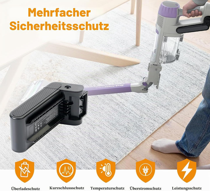 4600mAh XBATR640EU Ersatzakku für Shark IP1251 IP1250 IP1255 IP1251C IP1220 IP1220C IP3251 IP3251C I