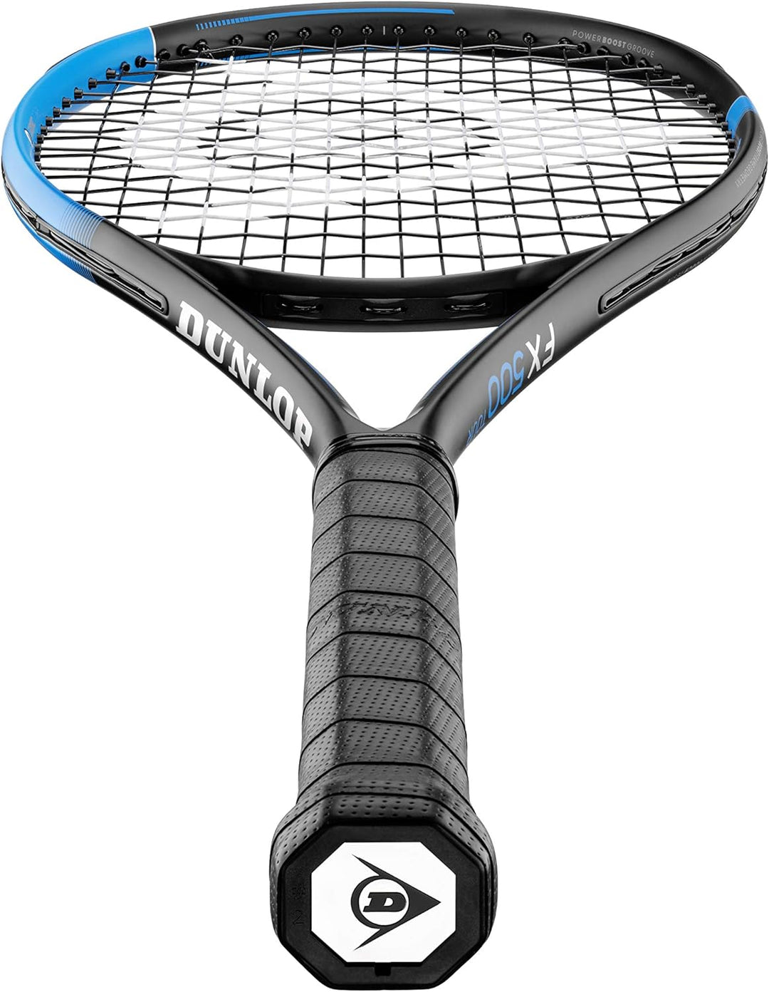 Dunlop Tennisschläger FX 500, Blau, Grip Size 2, unbesaitet FX 500 Tour 3, FX 500 Tour 3