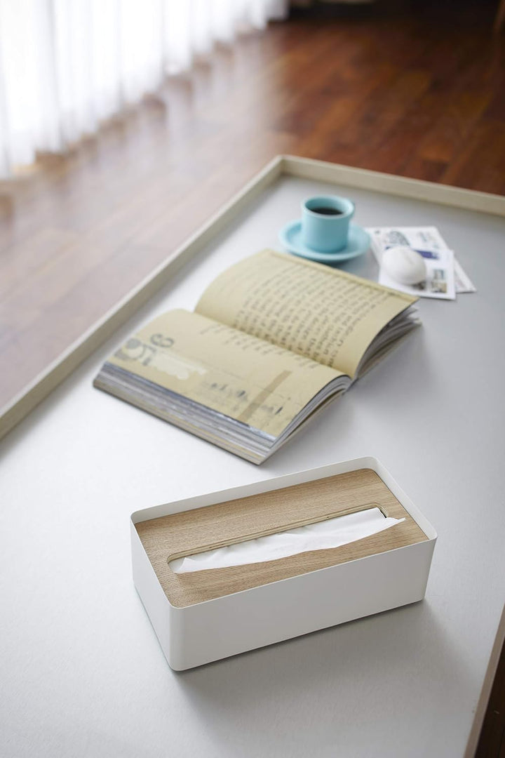Tissue Case - Rin - natural One Size Weiss, One Size Weiss
