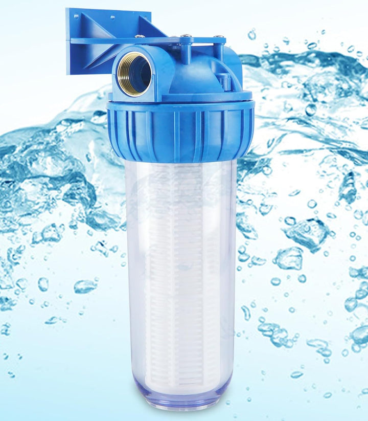 smardy HWF 100 Vorfilter Hauswasserwerk Pumpen Hauswasserfilter 1" Zoll Waschbar 5000 L/h Vorfilter