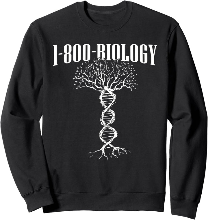 Biologie Bio Lehrer Student - Labor Mikroskop 0800 Biologe Sweatshirt