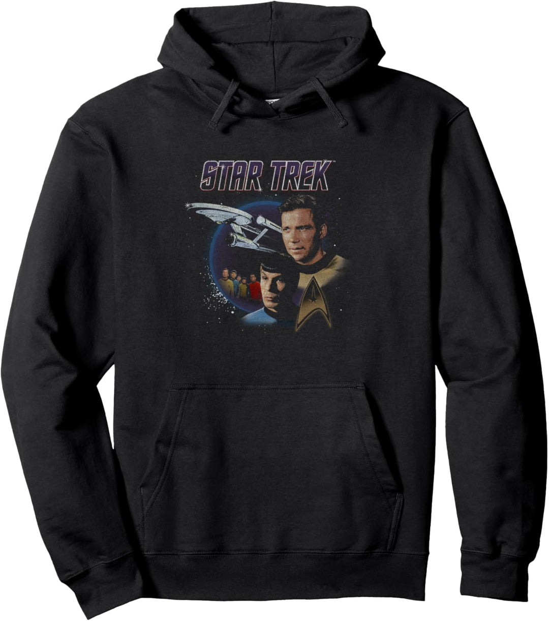 Star Trek Original Series Vintage Enterprise Pullover Hoodie