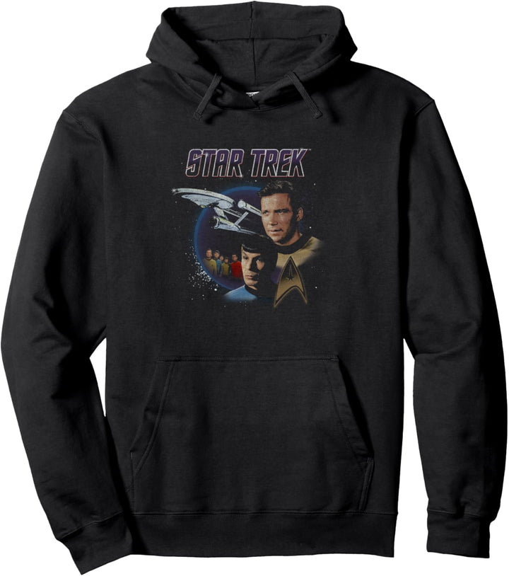 Star Trek Original Series Vintage Enterprise Pullover Hoodie