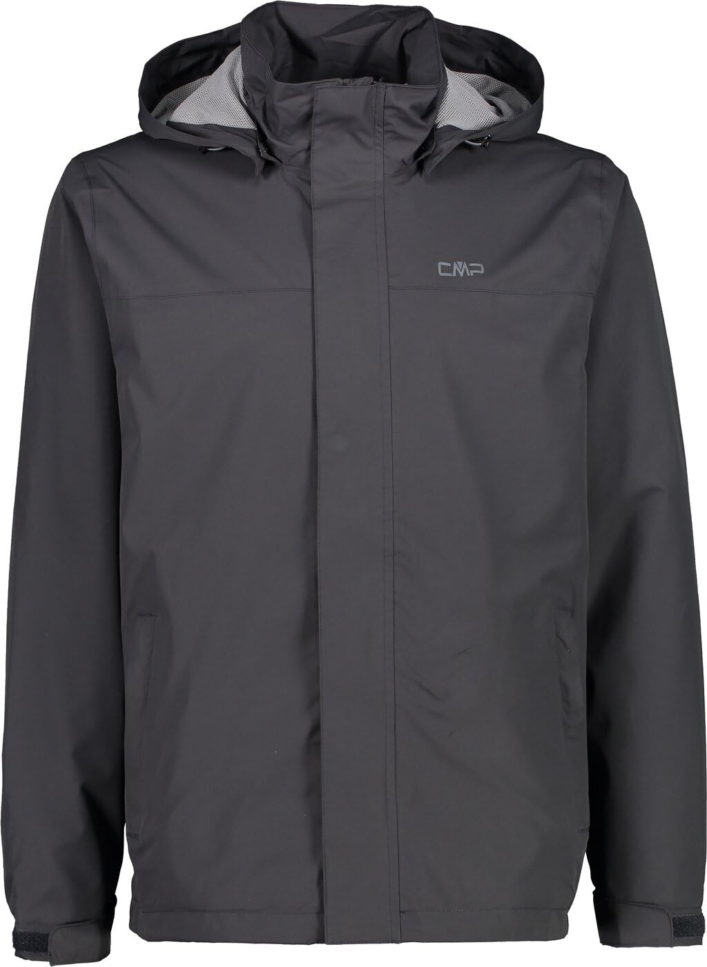 CMP Herren Hoodie Button Rain Jacke Regenjacke Hardshelljacke 46 Anthrazit, 46 Anthrazit