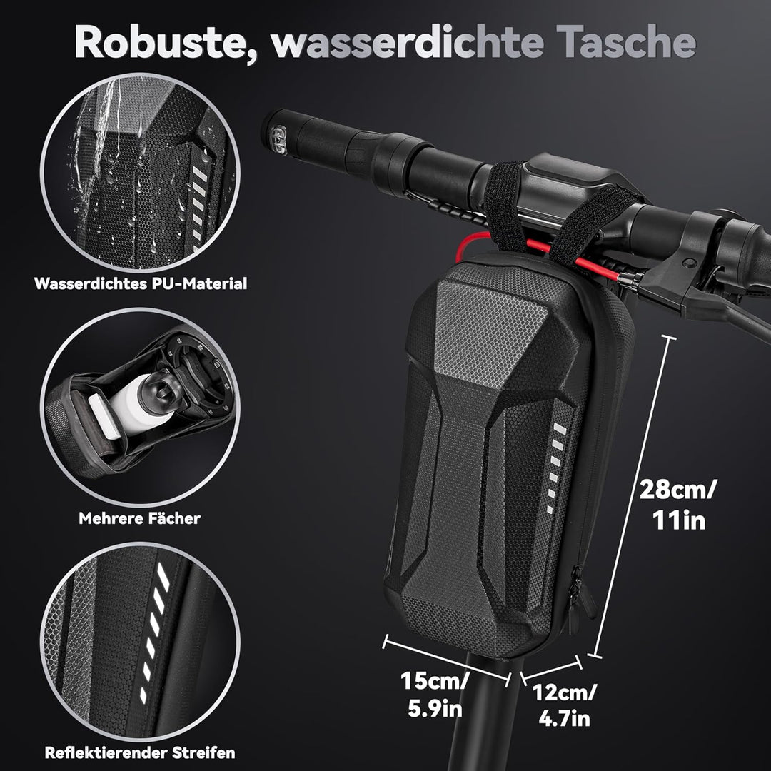 HEETA E Scooter Schloss Zahlenschloss mit Tasche, 8mm Fahrradschloss Hohe Sicherheit, e Roller Schlo
