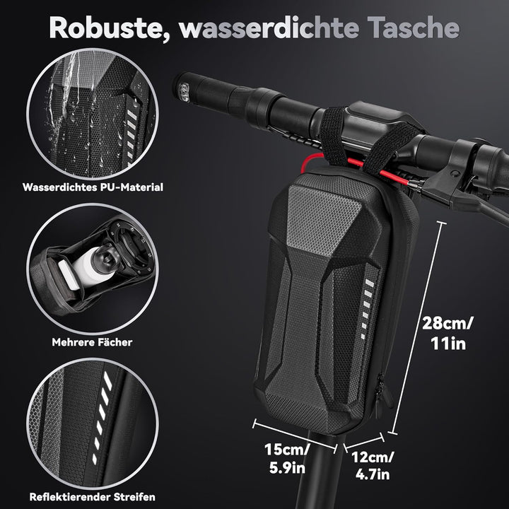 HEETA E Scooter Schloss Zahlenschloss mit Tasche, 8mm Fahrradschloss Hohe Sicherheit, e Roller Schlo