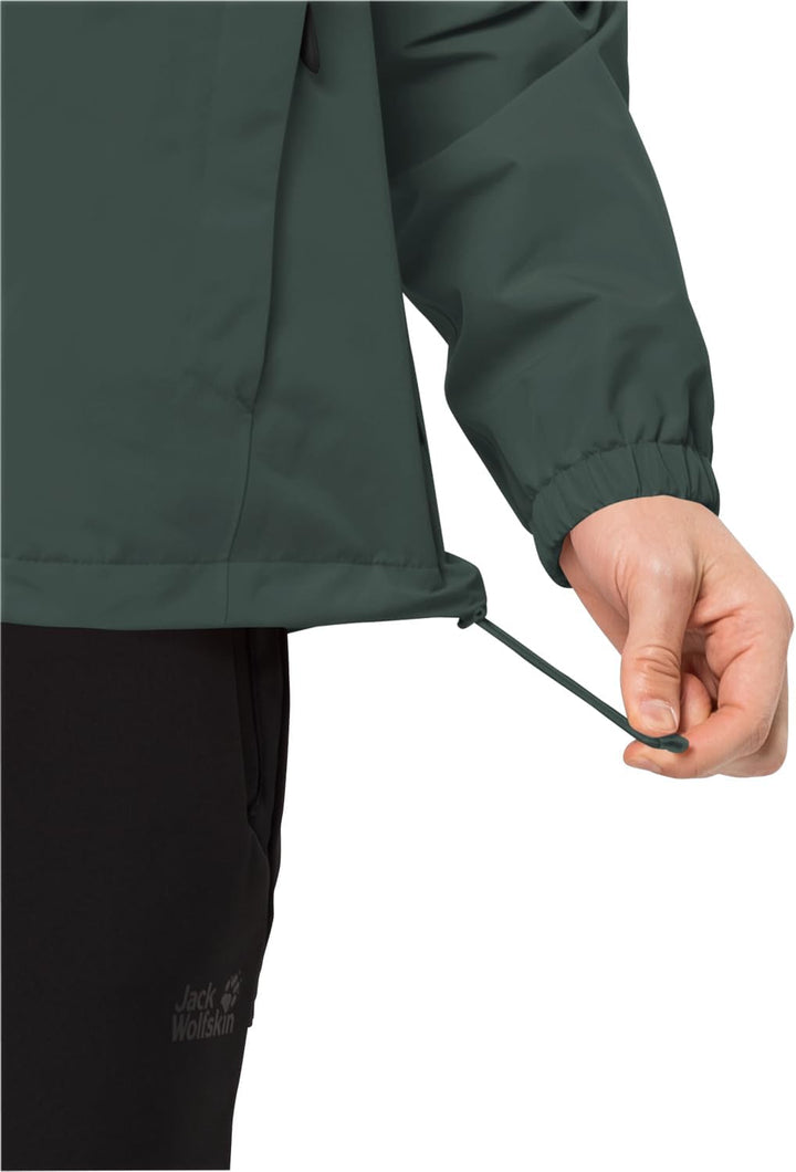 Jack Wolfskin Herren Stormy Point 2l Jkt M Jacket M black olive, M black olive