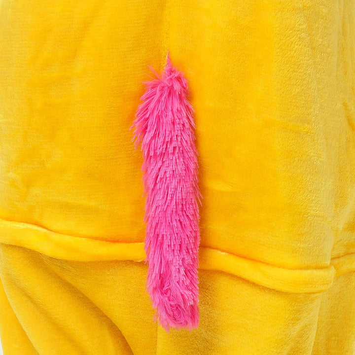 Katara 1744 Jumpsuit, UnisexÊ? Erwachsene, Einhorn Gelb, Körpergrösse 165-175cm (L) Einhorn Gelb Kör