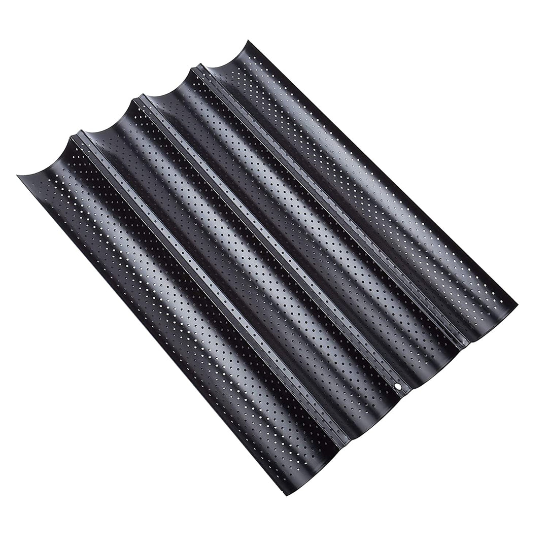 Baguette Backform, Brot Backen Zubehör, Backformen, Baguette-Backblech mit Antihaftbeschichtung für
