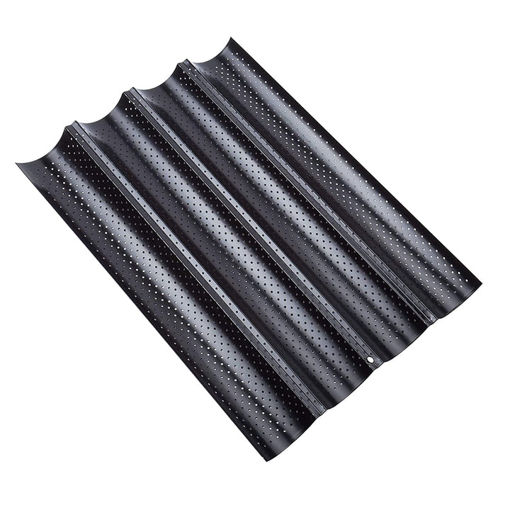 Baguette Backform, Brot Backen Zubehör, Backformen, Baguette-Backblech mit Antihaftbeschichtung für