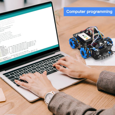 OSOYOO Omni-directinal Mecanum Wheel Robotic Car Kit für Arduino Raspberry Pi STEM Ferngesteuerte pä