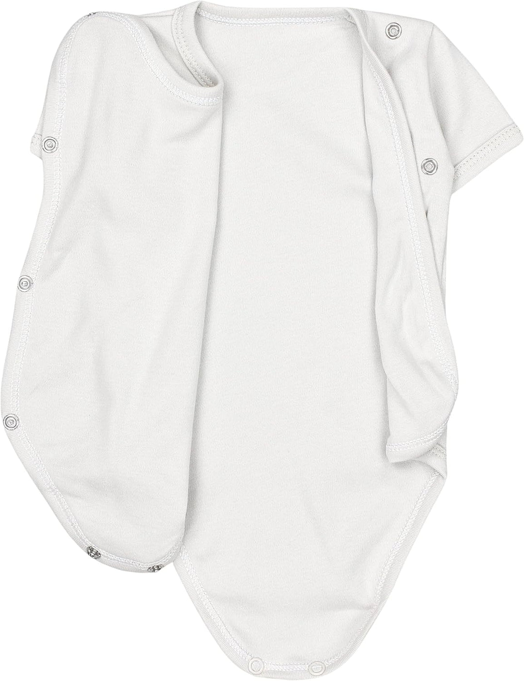 TupTam Baby Body Kurzarm 5er Pack – Wickelbody Body Baby aus Baumwolle für Jungen und Mädchen 56 Hel