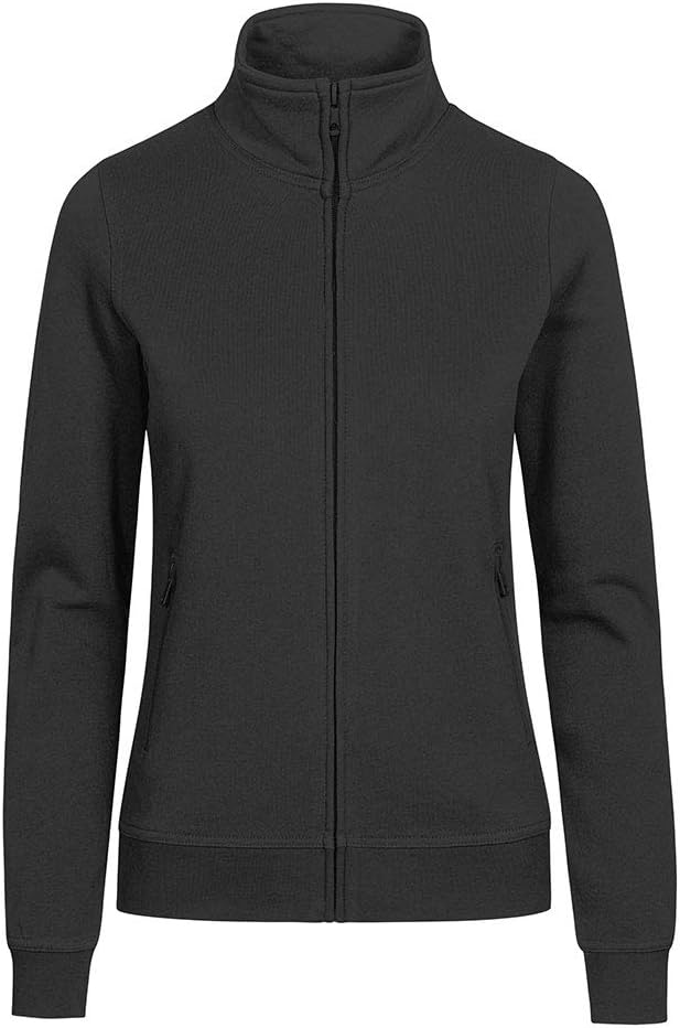 EXCD Sweatjacke Damen, Charcoal, M