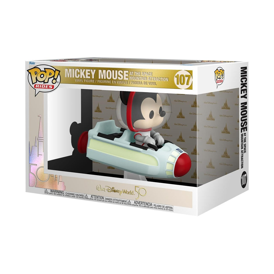 Funko Pop! Ride Super Deluxe: Walt Disney World 50th - Space Mountain mit Mystery Mini - Disney Worl