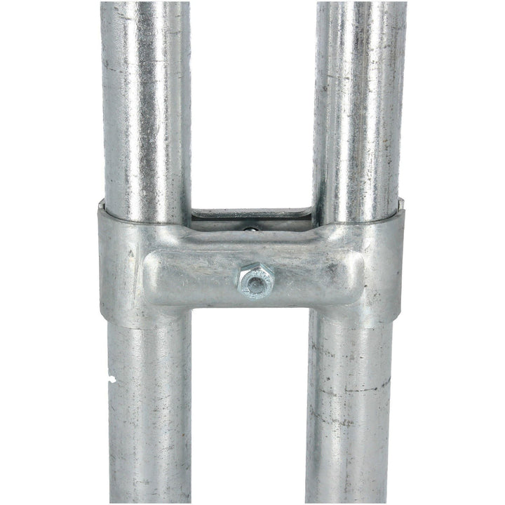 Doppelschelle, A 2" (Ø 60,3 mm) x B 1 1/2" (Ø 48,3 mm)