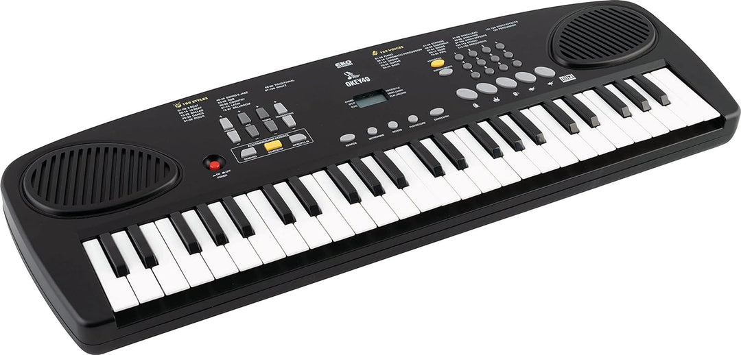 EKO Keyboards Okey Tastatur mit 49 Tasten, 49 Tasten, digitale Tastatur, tragbar, 49 Tasten, Mini 4