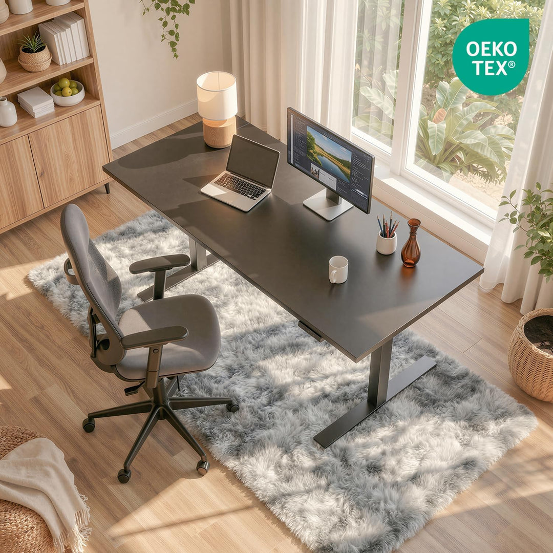 MARATIP Plüsch Teppich,Flauschiger Teppich Rund,grosse Grösse modernes Wohnzimmer,Kinder Mädchen,wei