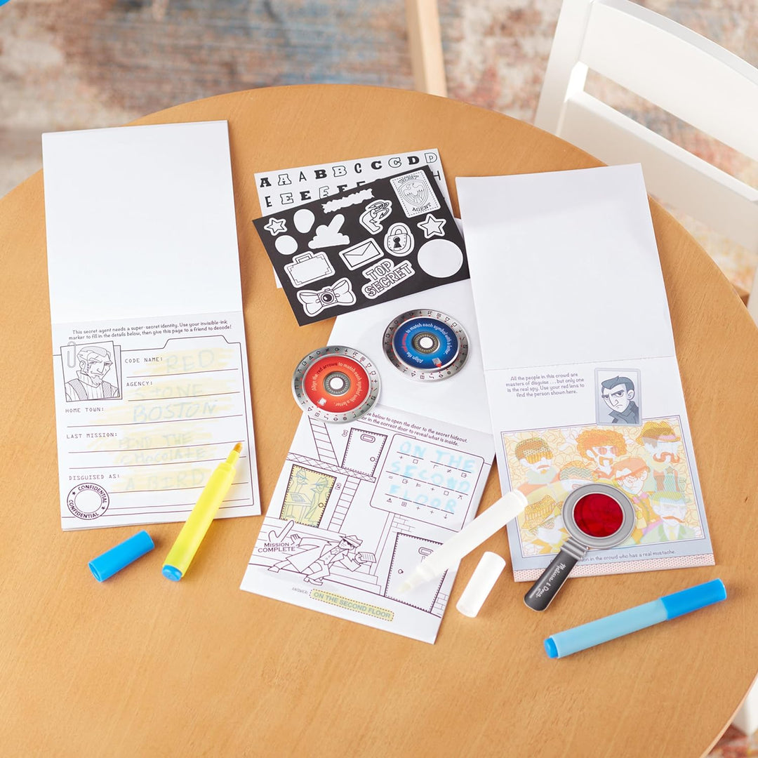 Melissa & Doug On The GO Secret Decoder Deluxe Activity Set Toy