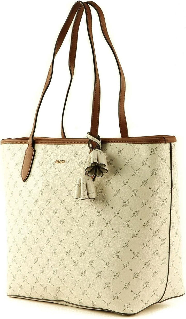 Joop! Cortina 1.0 Lara Shopper L Cream-White, Cream-white