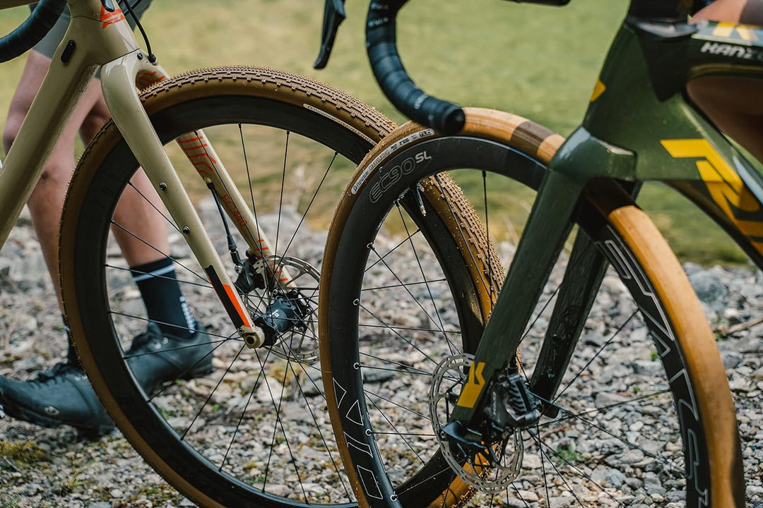 panaracer Reifen Gravel King Slick Color Edition TLC Kiesreifen 700 x 38c Ingwer/Braun, 700 x 38c In