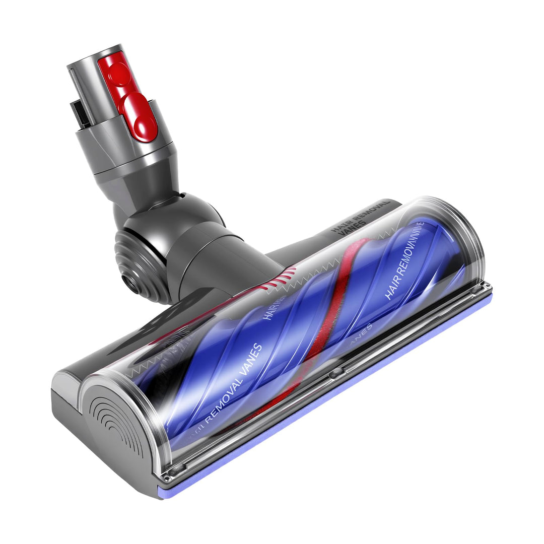 Anti Verheddern Bürste Kompatibel mit Dyson V7/ V8/ V10/ V11/ V15, Upgrade Direktantrieb Turbobürste