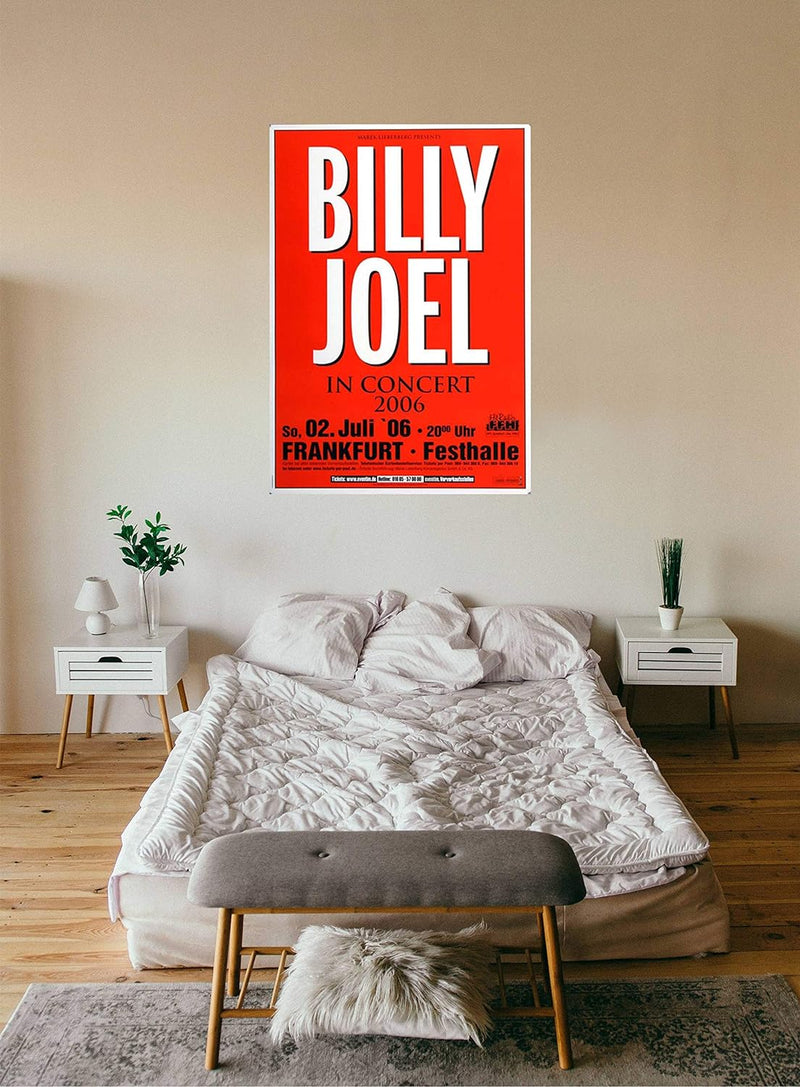 Billy Joel - Gardens, Frankfurt 2006 » Konzertplakat/Premium Poster | Live Konzert Veranstaltung | D