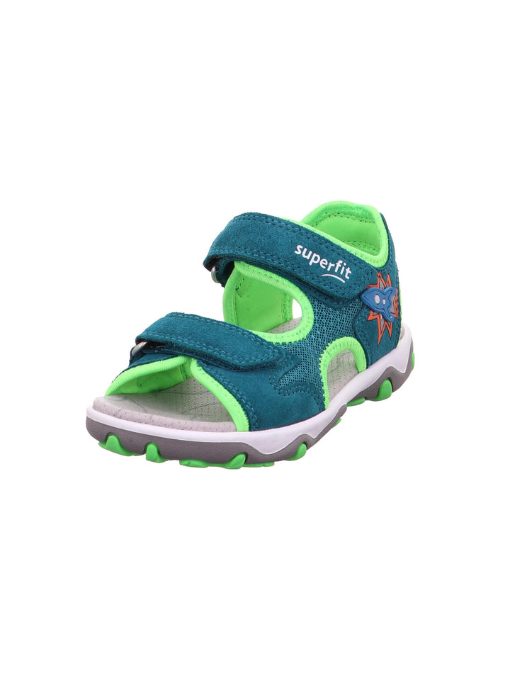 Superfit Jungen MIKE 3.0 Riemchensandalen 32 EU Grün Hellgrün 7000, 32 EU Grün Hellgrün 7000