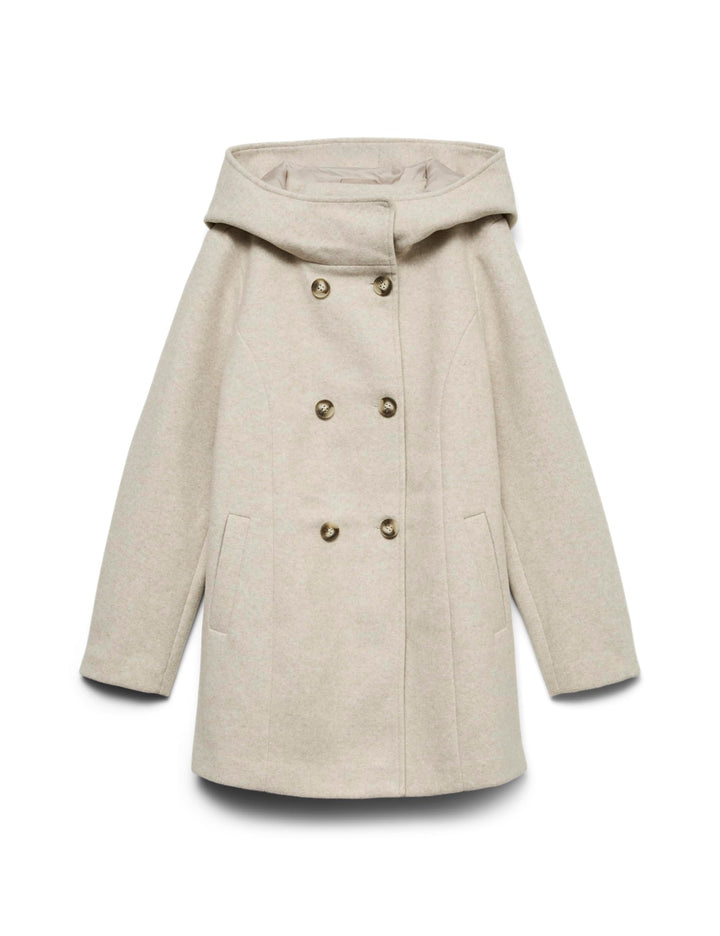VERO MODA female Jacke VMFORTUNE Jacke S Oatmeal/Detail:melange, S Oatmeal/Detail:melange