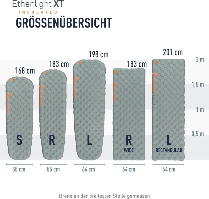 Sea to Summit - Ether Light XT Extreme Insulated Air Isomatte - Schlafmatte Für Frauen - Thermolite